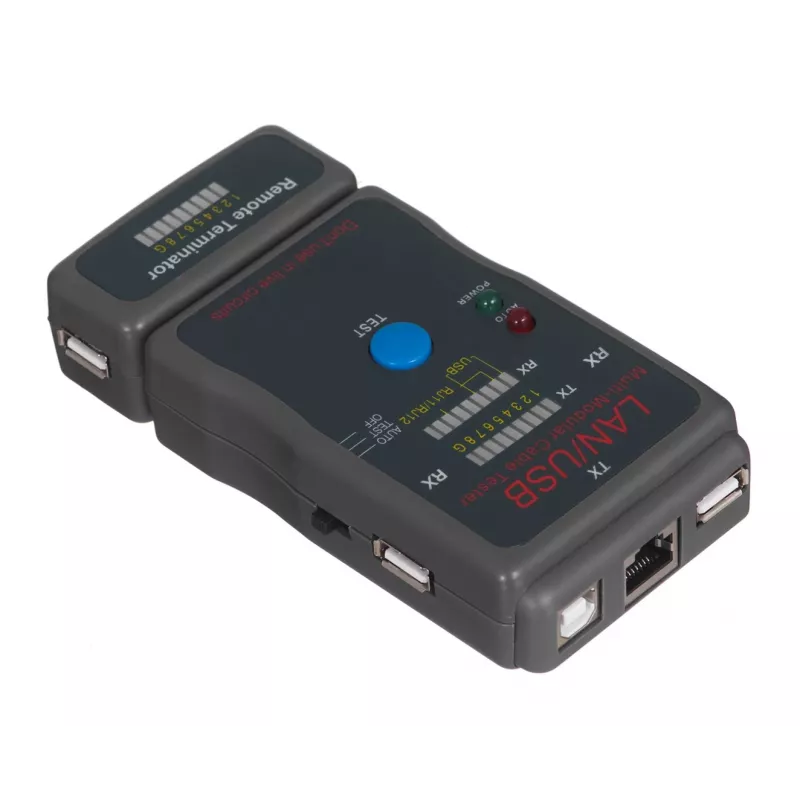 Tester per cavi di rete Cablexpert NCT-2 nero