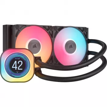 Dissipatore ad aria Corsair iCUE LINK TITAN 240 RX LCD 12 cm nero 300–2100 RPM