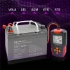 Qoltec 52484 tester digitale LCD per batterie | 12V | 24V | 3Ah-200Ah