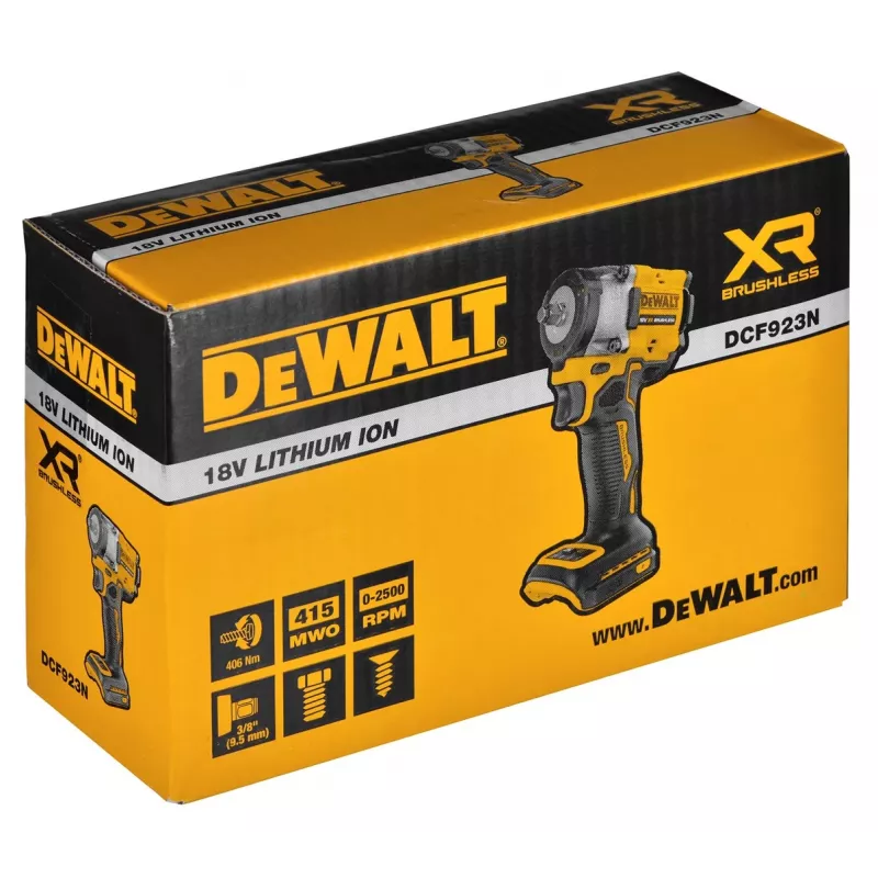 Avvitatore a impulsi DeWALT DCF923N-XJ 3/8