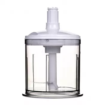 Accessorio mixer Bosch MFZ4050, case in plastica trasparente-bianco