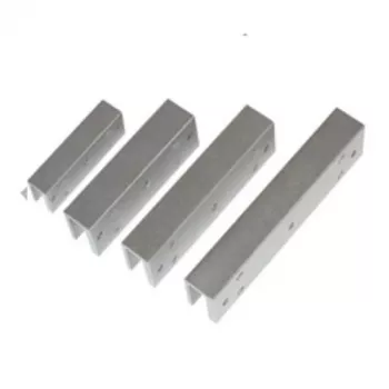 Supporto a U per elettromagnete, 150x28x46 mm
