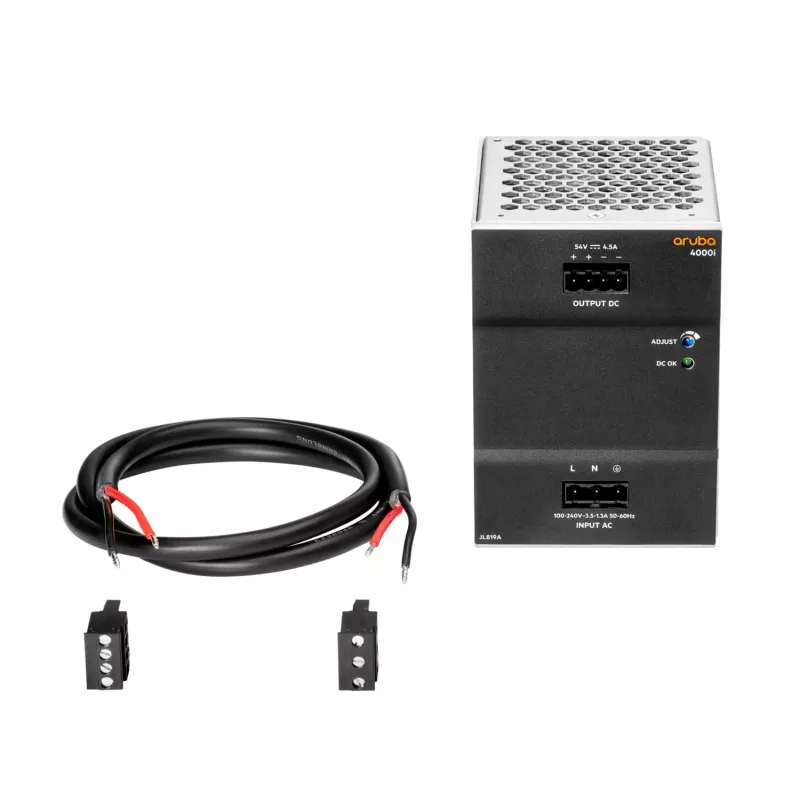 Hewlett Packard Enterprise HPE Aruba – Alimentatore – AC 100–240 V – 240 Watt – per HPE Aruba 4100i (JL819A)