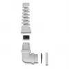 Pressacavo DeLOCK 90° angolare PG7 grigio con scarico di trazione