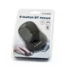 Mouse ottico wireless Bluetooth GEMBIRD MUSWB2 — per destrimani, 1600 DPI, 6 tasti, nero/grigio, batterie AAA
