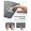 Tastiera inateck iPad 11 iPad 10ª gen. comp. QWERTZ grigia