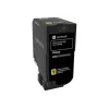 Cartuccia toner Lexmark 74C0S40 3000 pagine giallo