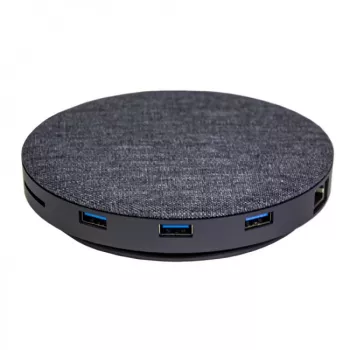 Docking station USB-C 12-in-1 Devia con caricabatterie wireless