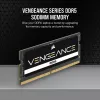 SO-DIMM 64 GB DDR5-5600 (2x 32 GB) dual kit, memoria nera, CMSX64GX5M2A5600C48, Vengeance