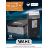 Wahl 3615-1016 rasoio da uomo, rasoio a lamina, trimmer, nero, argento