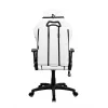 Sedia gaming Arozzi Torretta SoftPU — bianca, rivestimento in SoftPU, braccioli regolabili, schienale reclinabile