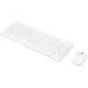 Lenovo GX30W75336 510 kit wireless tastiera e mouse, 2,4 GHz nano USB, bianco