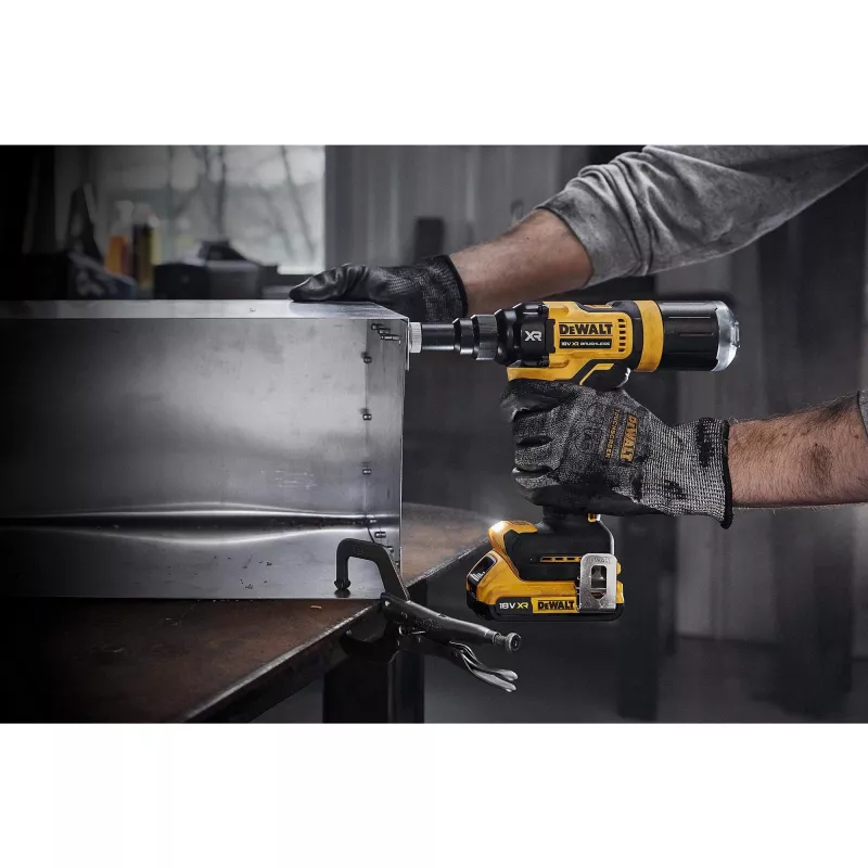 DeWALT DCF403NT-XJ rivettatrice a batteria nero, giallo 2,4, 3,2, 4, 4,8 mm 10000 kN