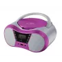 Lettore radio CD LILA2 USB/BT rosa