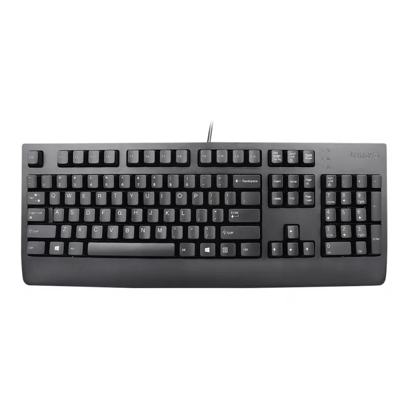 Lenovo 4X30M86918 tastiera Office USB QWERTY US inglese nero