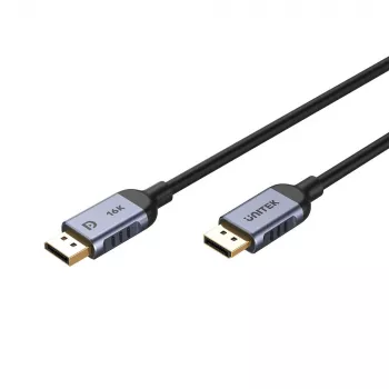 UNITEK C1628GY01-1.5M Cavo DisplayPort nero, grigio