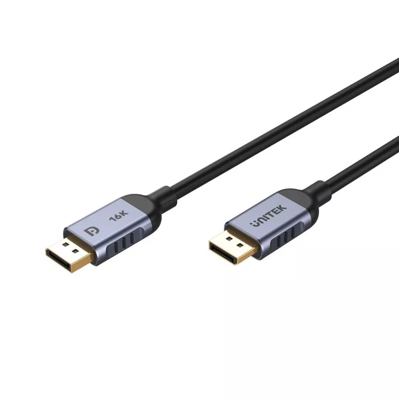 UNITEK C1628GY01-1.5M Cavo DisplayPort nero, grigio