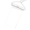 Custodia impermeabile per cellulare Baseus AquaGlide con chiusura scorrevole cilindrica (bianco)