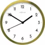 NeXtime orologio da parete 2523gw Arabic, Ø44 cm, da parete, oro/bianco
