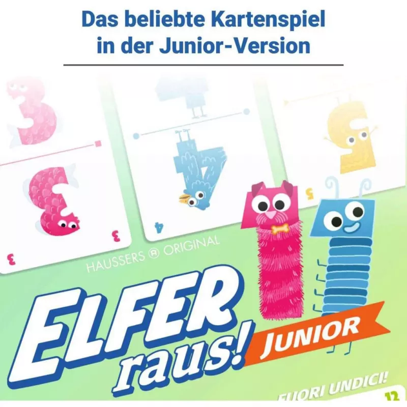 Elfer raus Junior, gioco di carte