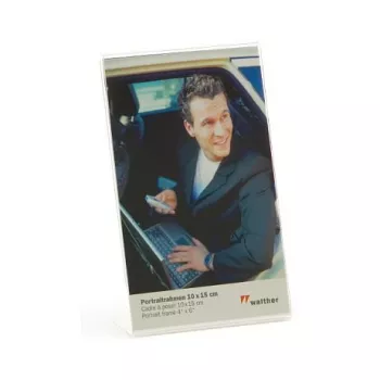 Walther Acryl Portrait 10x15 - acrilico - trasparente - 10 x 15 cm