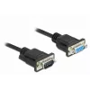 Cavo seriale DeLOCK 86598 nero 5m RS-232 Sub-D9