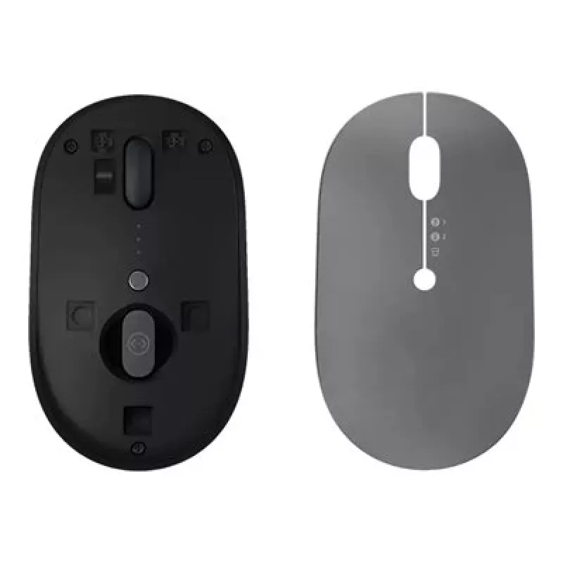 Mouse Lenovo Go multi-device ufficio ambidestro RF Wireless + Bluetooth ottico 2400 DPI