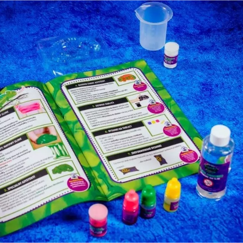 Kit scientifico Liscianigiochi Crazy Science Slime Camaleonte 304-PL89246 – set didattico di esperimenti con lo slime