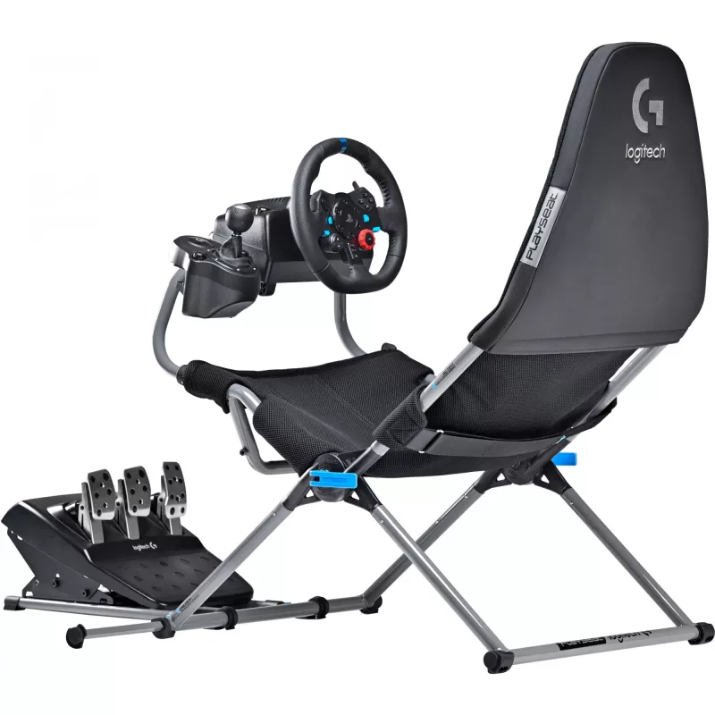 Playseat Challenge X - Logitech G Edition sedia gaming per console nero, grigio