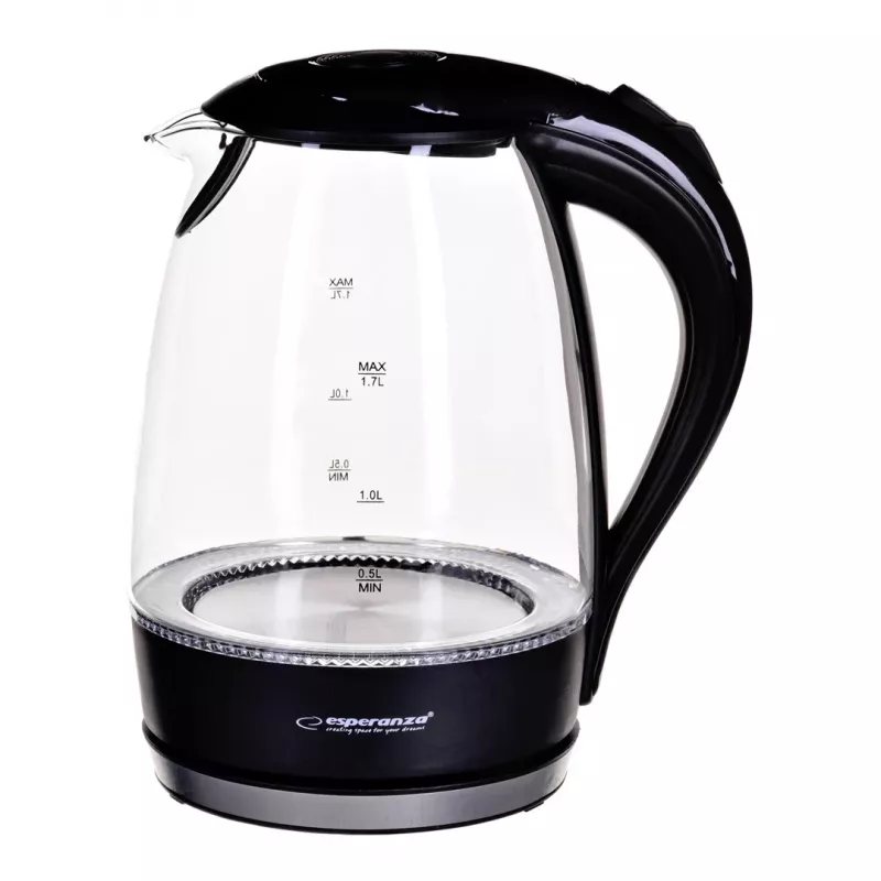 Esperanza - Bollitore Salto Angel EKK011K 2200W 1,7l nero (EKK011K)