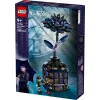 Set LEGO Wednesday 76784 fiore Dahlia nero — modello decorativo, 358 pezzi, 9+ anni
