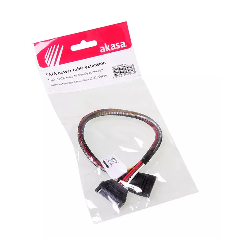Prolunga di alimentazione SATA Akasa AK-CBPW04-30 0,3 m