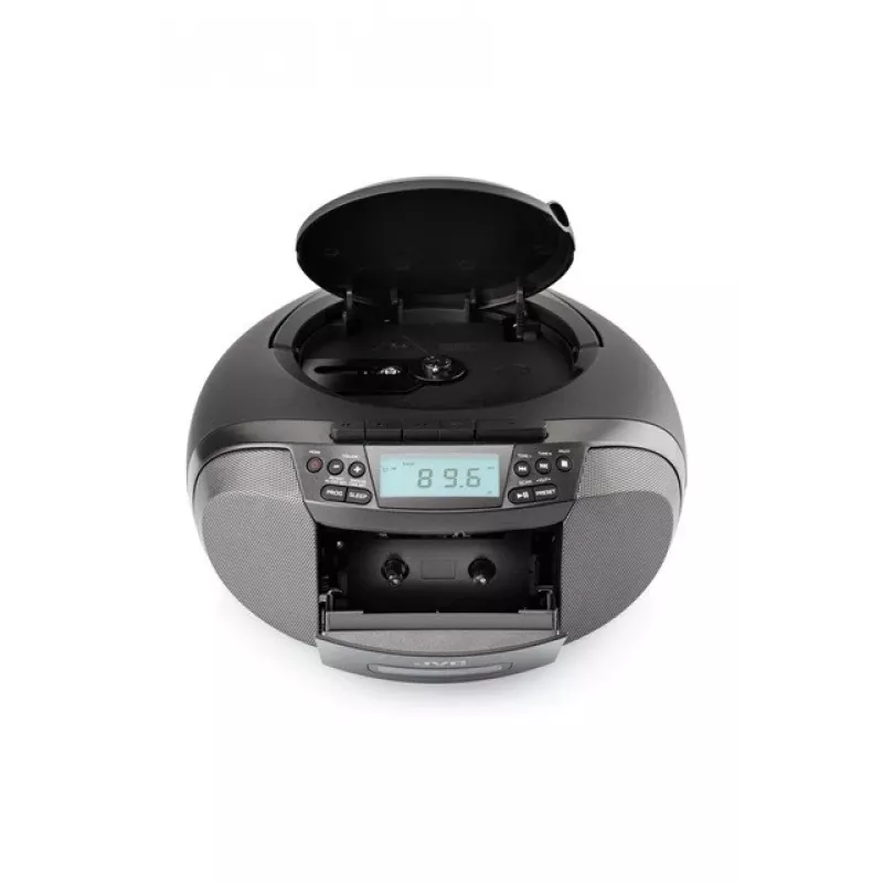 Lettore radio JVC RC-E444B nero con lettore CD e sintonizzatore FM