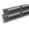 DIGITUS - Patch Panel - RJ-45 X 48 - grigio, RAL 7035 - 2U - 48 porte (DN-91648U)