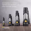 Varta Day Light Key Chain Light - portachiavi con luce - alluminio - nero - ABS sintetico - alluminio - gomma - LED - 1 lampada - 12 lm