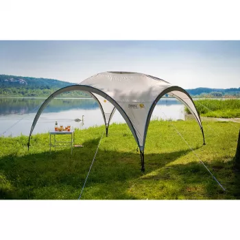 Gazebo Event Shelter, 4,5 x 4,5 m (grigio chiaro/grigio)