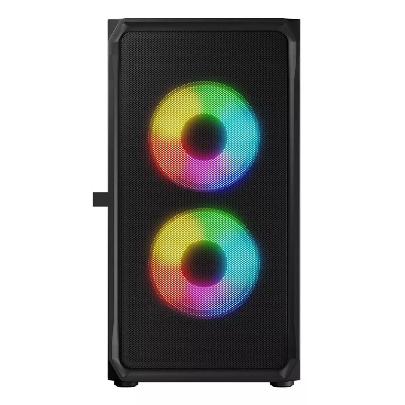 Case per computer Logic Concept Portos Mini ARGB Micro ATX nero