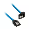 Corsair cavo SATA sleeved premium angolare, blu 60 cm - confezione da 2