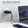 Caricatore da parete PA-D3 2xUSB Power Delivery (1xUSB+1xUSB C) 5,4A 60W Dynamic Detect