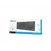 Natec Barracuda - tastiera - US - nero - tastiera - US-Inglese - nero