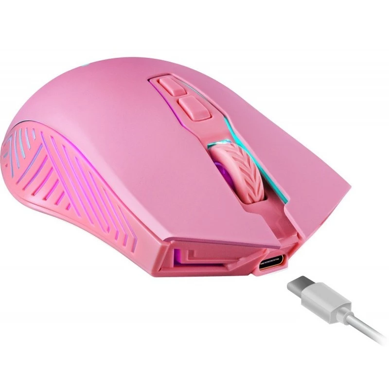 Mouse da gaming wireless DEFENDER P ANDORA PINK interfaccia