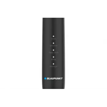 Spazzolino elettrico BLAUPUNKT DTS201BK — spazzolino sonico ricaricabile, nero, timer di 2 minuti, batteria 5 V integrata