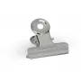 MAUL clip per lettere in metallo, colore: nichel, larghezza: 30 mm apertura: 10 mm, confezione self-service (21730-96)
