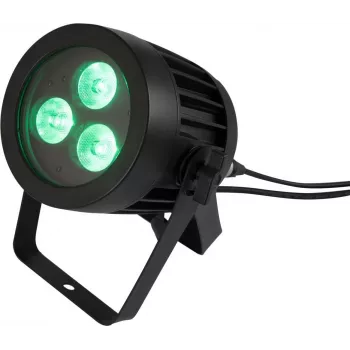Luce PAR LED EUROLITE 3x8W QCL Spot — LED COB RGB 3x8W, spot PAR compatto