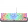 Crystal Shark, Tastiera gaming bianco, layout DE, KTT