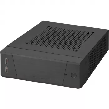 SilverStone MILO ML10 - USFF - Mini-ITX - senza alimentatore - Nero - USB/Audio (SST-ML10B)