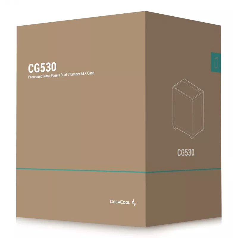 DeepCool CG530 Midi Tower nero