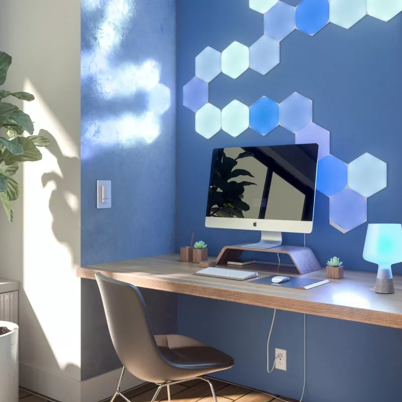 Interruttore radio intelligente Nanoleaf N4400C02-1BUT — a batteria, controllo personalizzabile per luci e dispositivi intelligenti
