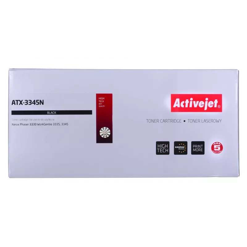 Activejet ATX-3345N cartuccia toner (sostitutivo per Xerox 106R03773; Supreme; 3000 pagine; nero)