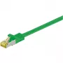 Cavo di rete Goobay 91586 RJ-45 Cat7 1m verde